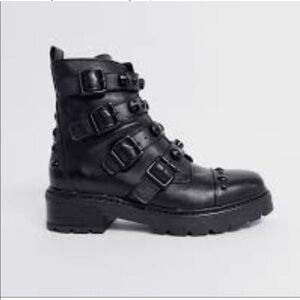 Aldo boots ! Crazy cool, worn 1x my
children said i am too old (67) to
wear